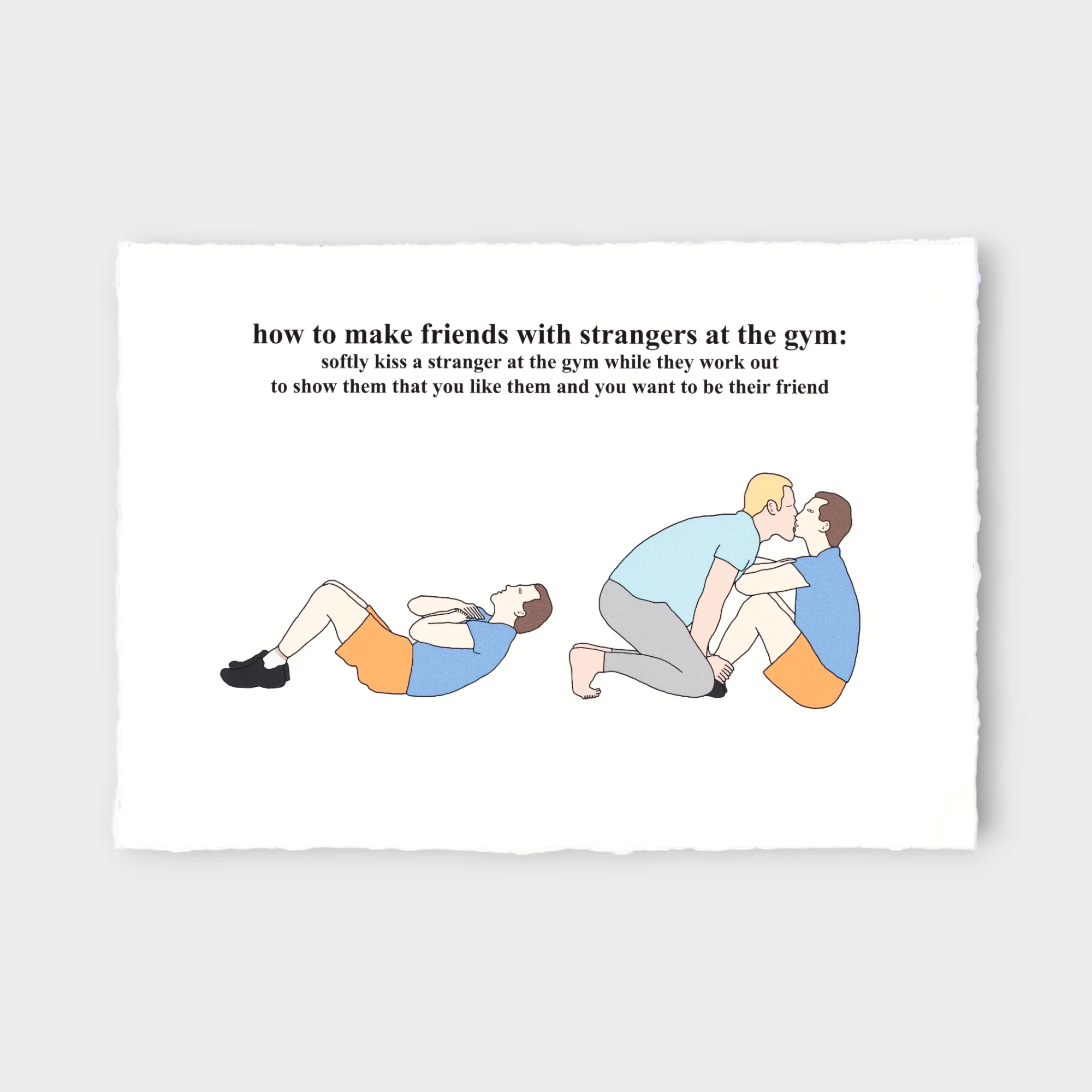 Chris (Simpsons Artist) - Kisses With Jim At The Gym (2025)