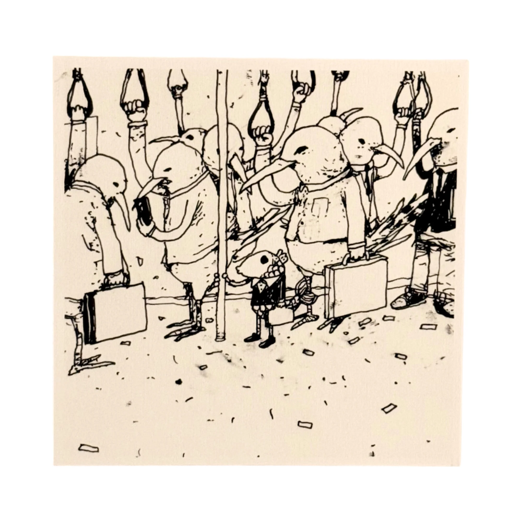 Dran - Dessin Du Jour (Drawing Of The Day) (2018) Commute - Image 2