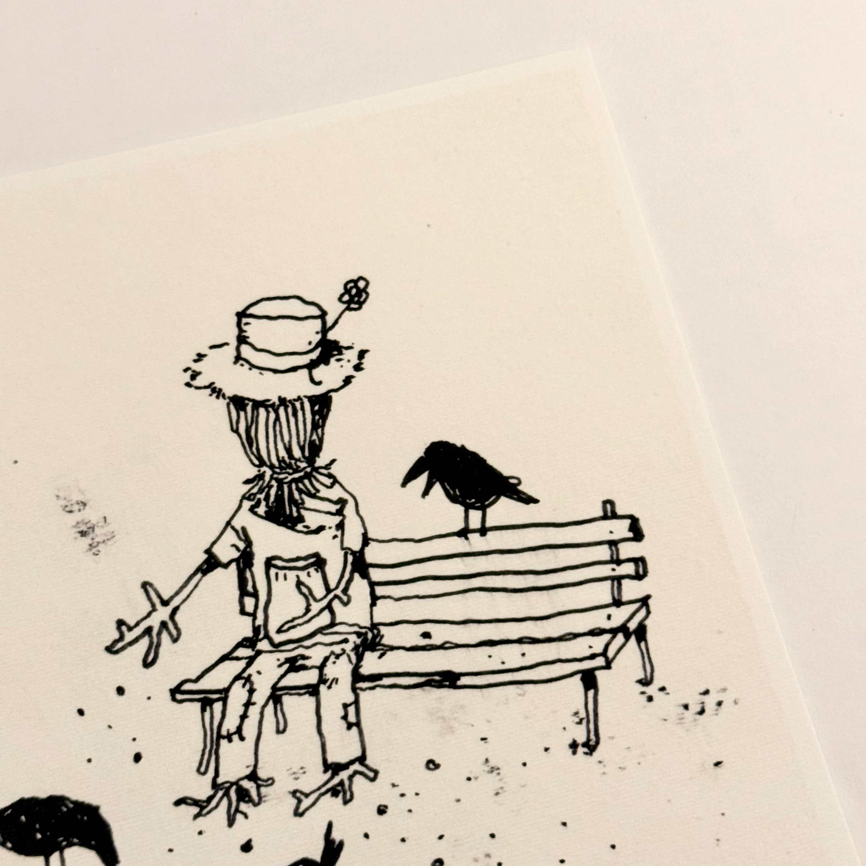 Dran - Dessin Du Jour (Drawing Of The Day) (2018) Scarecrow - Image 4