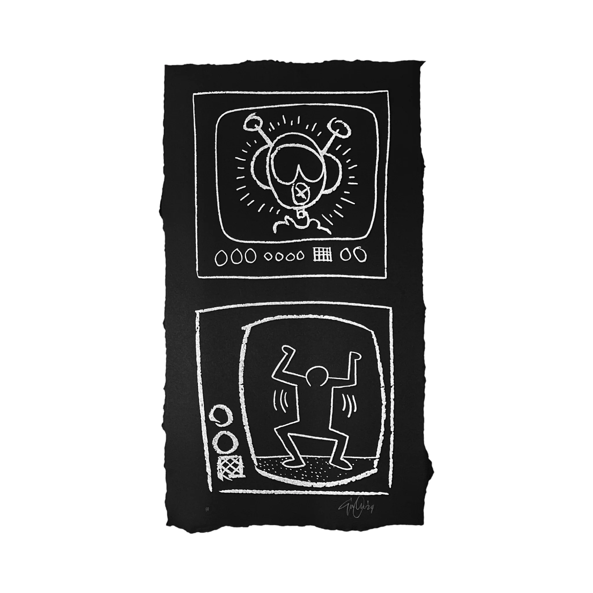 Eric Orr x Keith Haring – Untitled TVs (2023) - Image 2