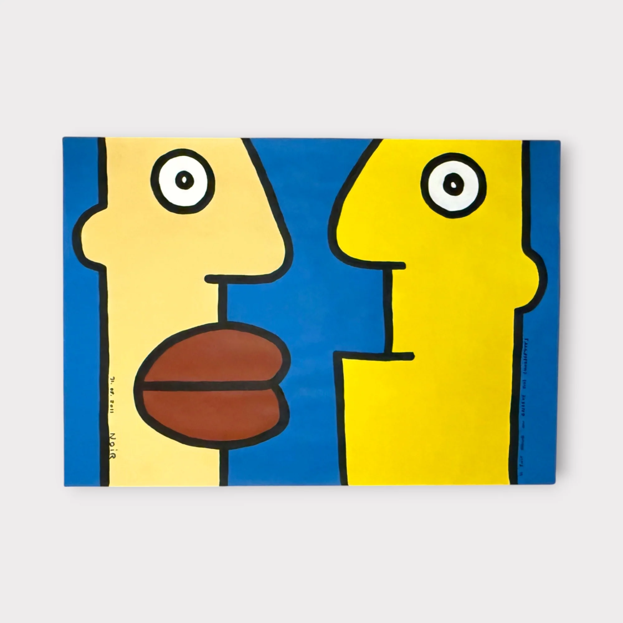 Thierry Noir - Il fait chaud on enceve nos chaussettes (2011)